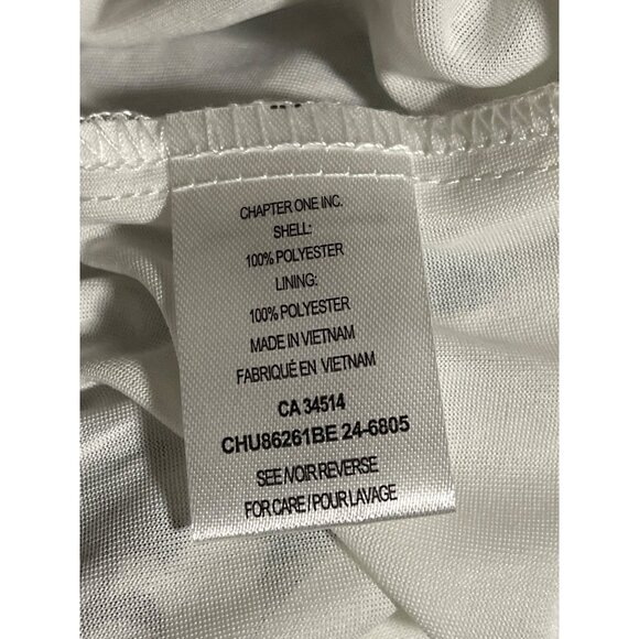 Tamara H Black & White Jungle Print Short Sleeve Top Size 2X - Picture 9 of 10